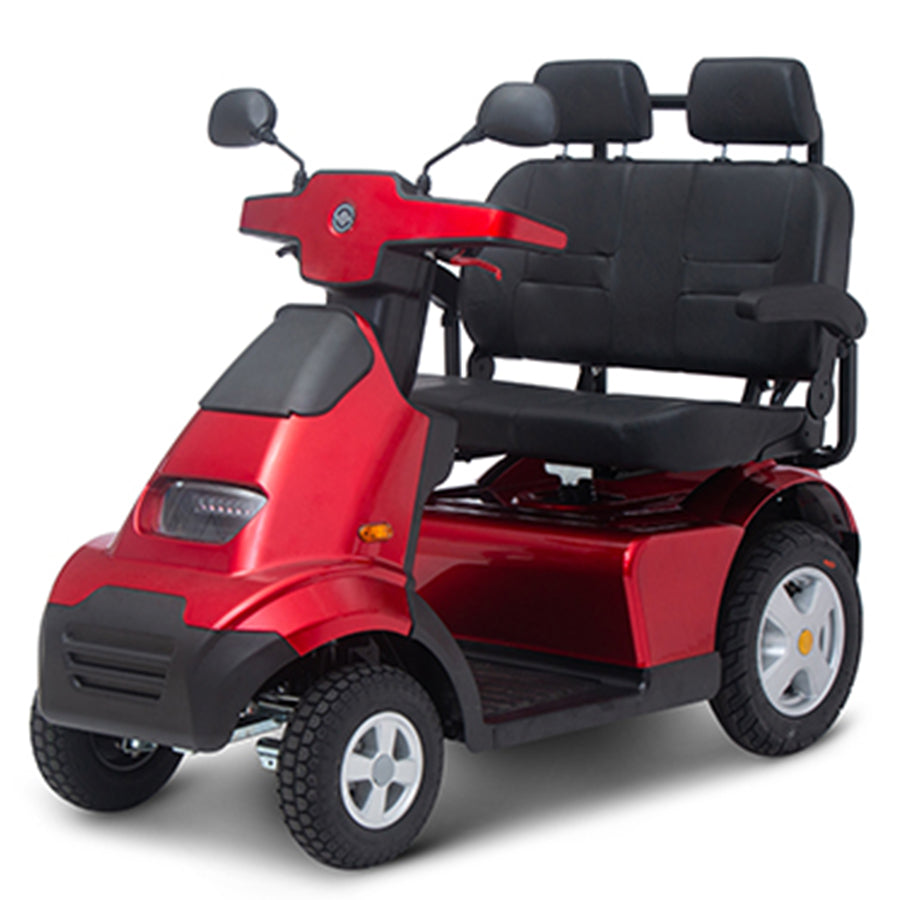 AFIKIM MOBILITY - AfiScooter Breeze S4 - The Ultimate Outdoor Heavy-Duty Mobility 4 Wheel Scooter - 1400W - Electric Whispering