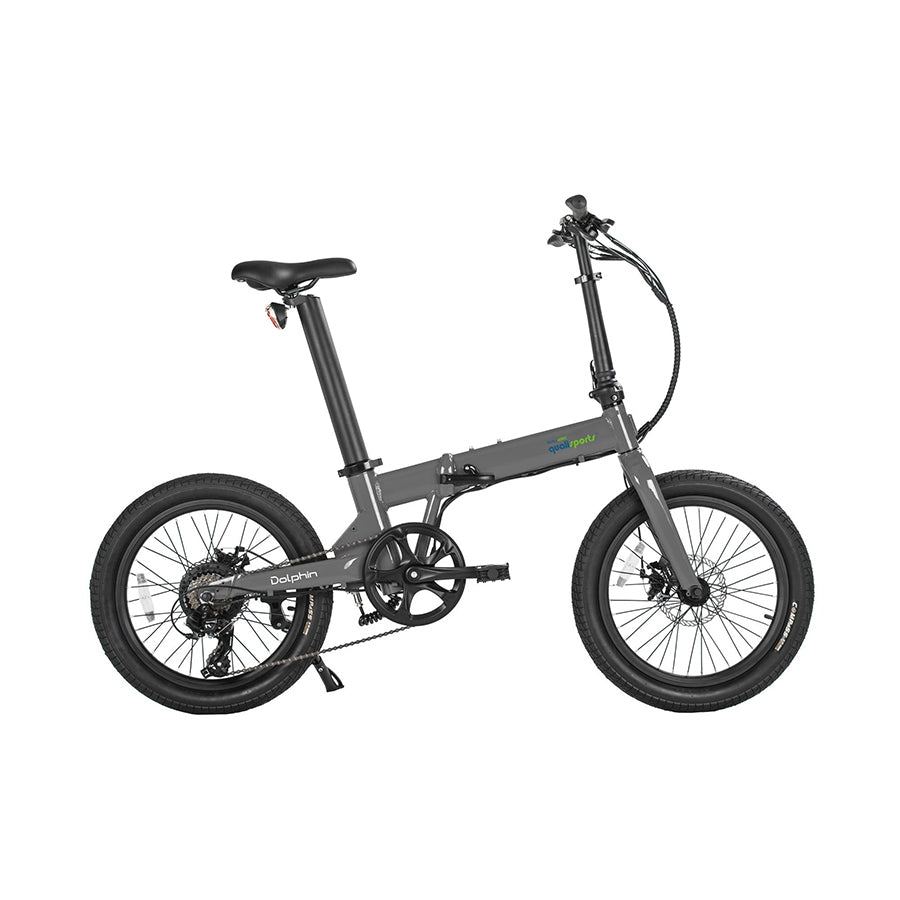 Qualisports Dolphin Electric Folding Bike – 350W - Electric Whispering