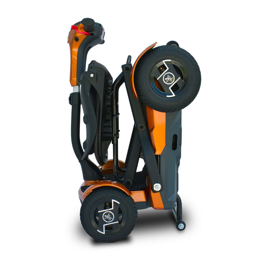 EV Rider TeQno - 4-Wheel Portable Travel E-Scooter - Top Speed 6mph - 270W