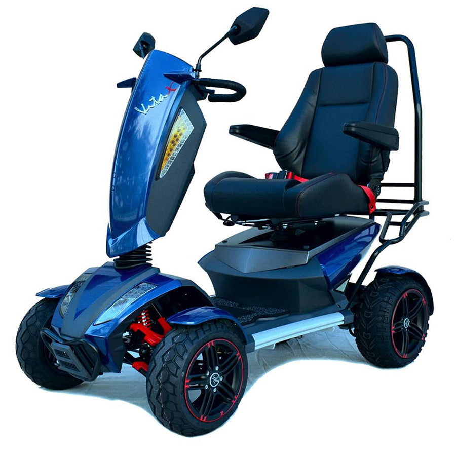 EV Rider Vita Monster - All-Terrain Power Electric Mobility Scooter - Top Speed 11.5mph - 900W