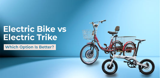 Electric Bike vs Electric Trike : Which Option Is Better?