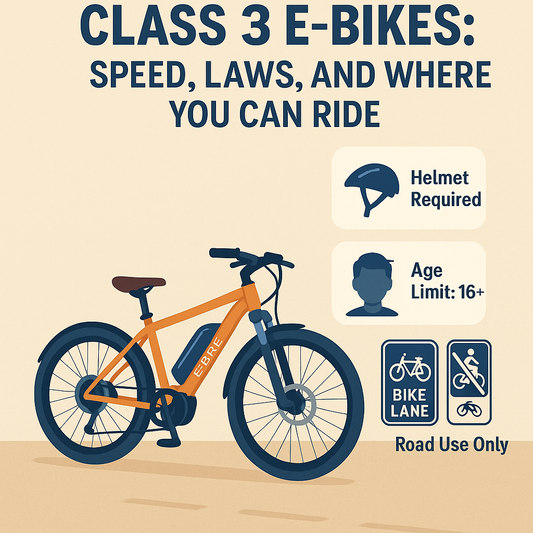 Understanding Class 3 E-Bikes: Speed, Laws, and Where You Can Ride