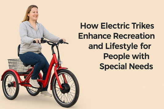 How 3-Wheel Electric Trikes Empower Independence and Improve Lifestyle