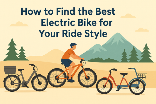 How to Find the Best Electric Bike for Your Ride Style
