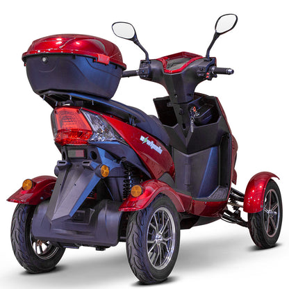 E-Wheels EW-14 Euro Style - 4-Wheel Moped E-Scooter - Top Speed 15mph - 500W