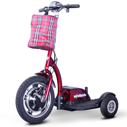 E-Wheels EW-18 Stand-N-Ride - 3-Wheel Moped E-Scooter - Top Speed 15mph - 350W