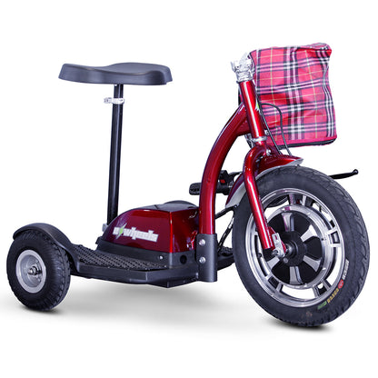 E-Wheels EW-18 Stand-N-Ride - 3-Wheel Moped E-Scooter - Top Speed 15mph - 350W