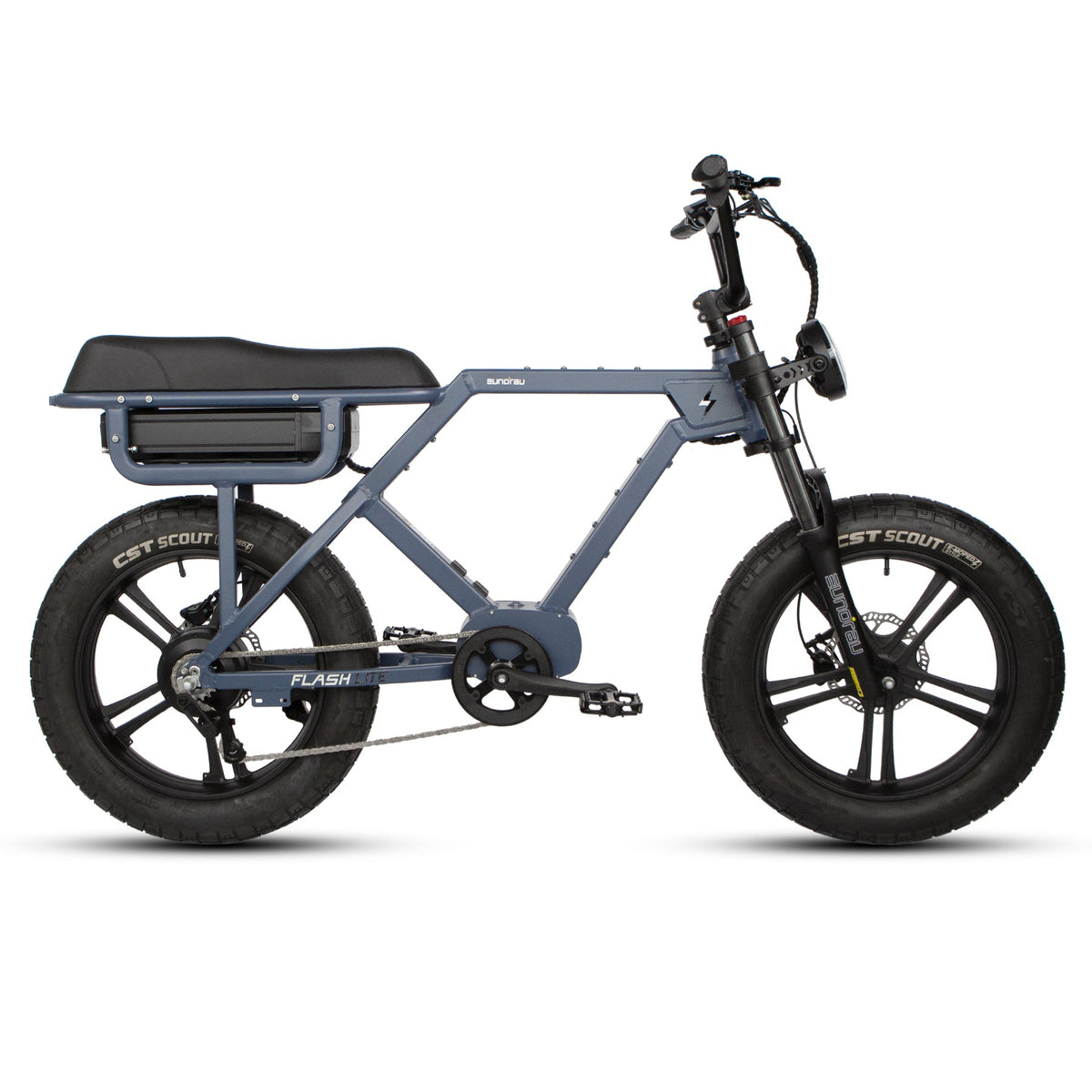 Eunorau Flash rear-drive Moon Black