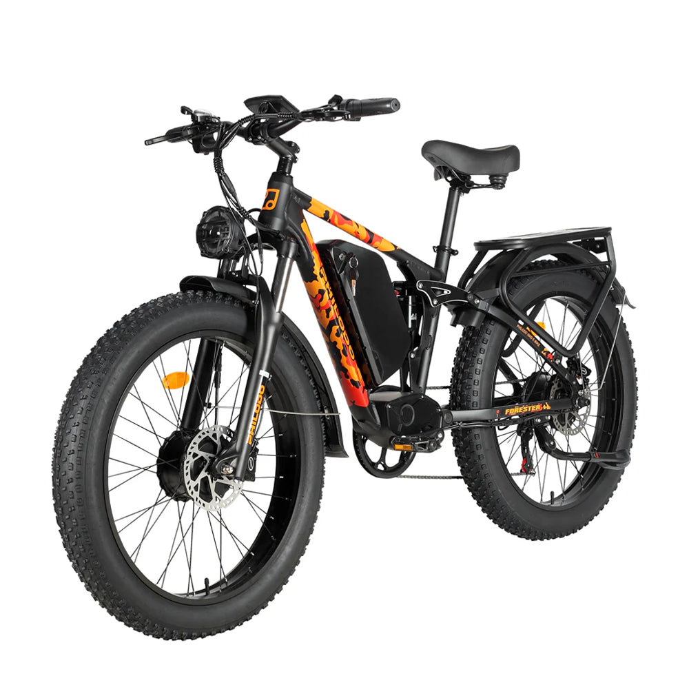 Philodo Forester - 60V Dual Motor Electric Bike Full Suspension Philodo Forester - 60V Dual Motor Electric Bike Full Suspension