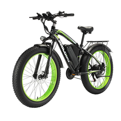 Philodo H7 Pro - All-Terrain Electric Bike with 4" Fat Tires and 26" Wheels - Top Speed 28mph - 1000W