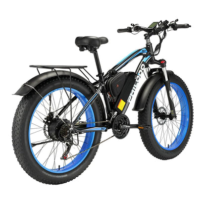Philodo H7 Pro - All-Terrain Electric Bike with 4" Fat Tires and 26" Wheels - Top Speed 28mph - 1000W