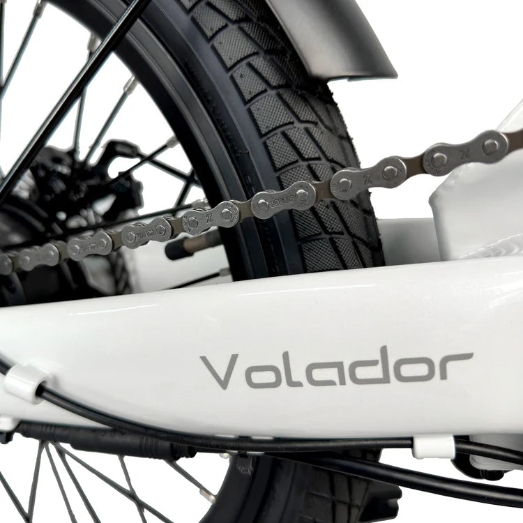 Qualisports Volador - Portable Folding E-Bike – Top Speed 20mph - 350W
