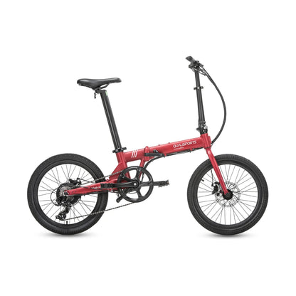 Qualisports Volador - Portable Folding E-Bike – Top Speed 20mph - 350W
