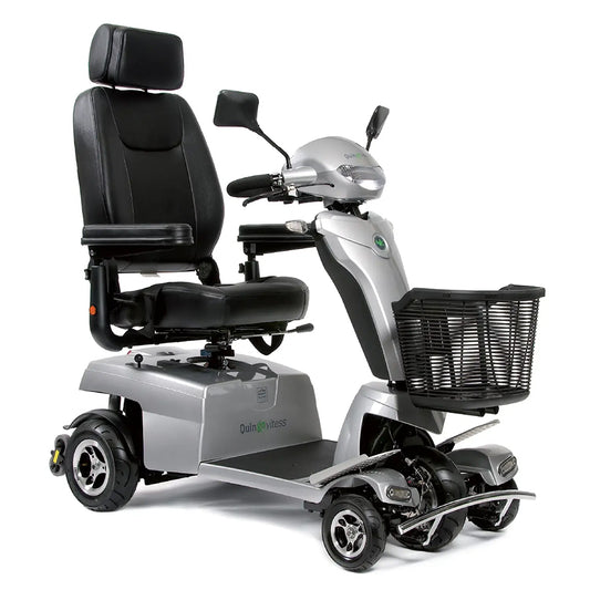 ComfyGo Quingo Vitess 2 - 5-Wheel Luxury Mobility Scooter - Top Speed 8mph - 400W