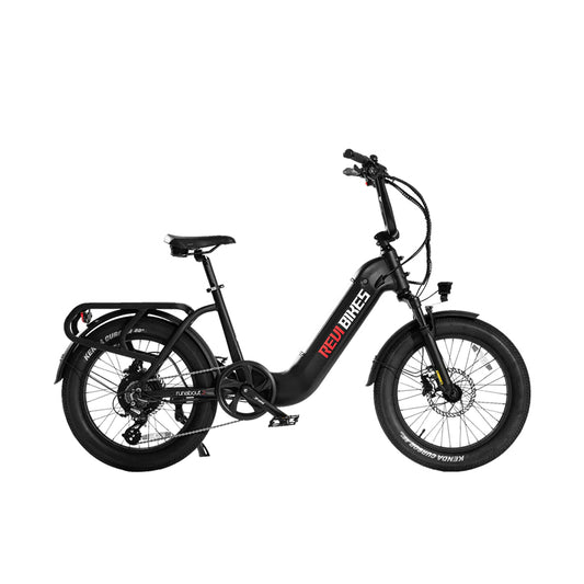 Revi Bikes Runabout.2 - Step-Through Fat Tire Electric Bike - Top Speed 25mph - 750W