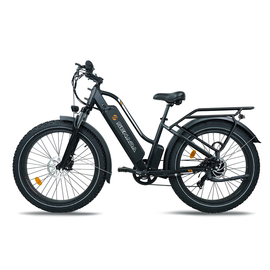 Senada Herald Pro - Step-Through Electric Fat Tire All-Terrain Bike - Top Speed 28mph - 1000W