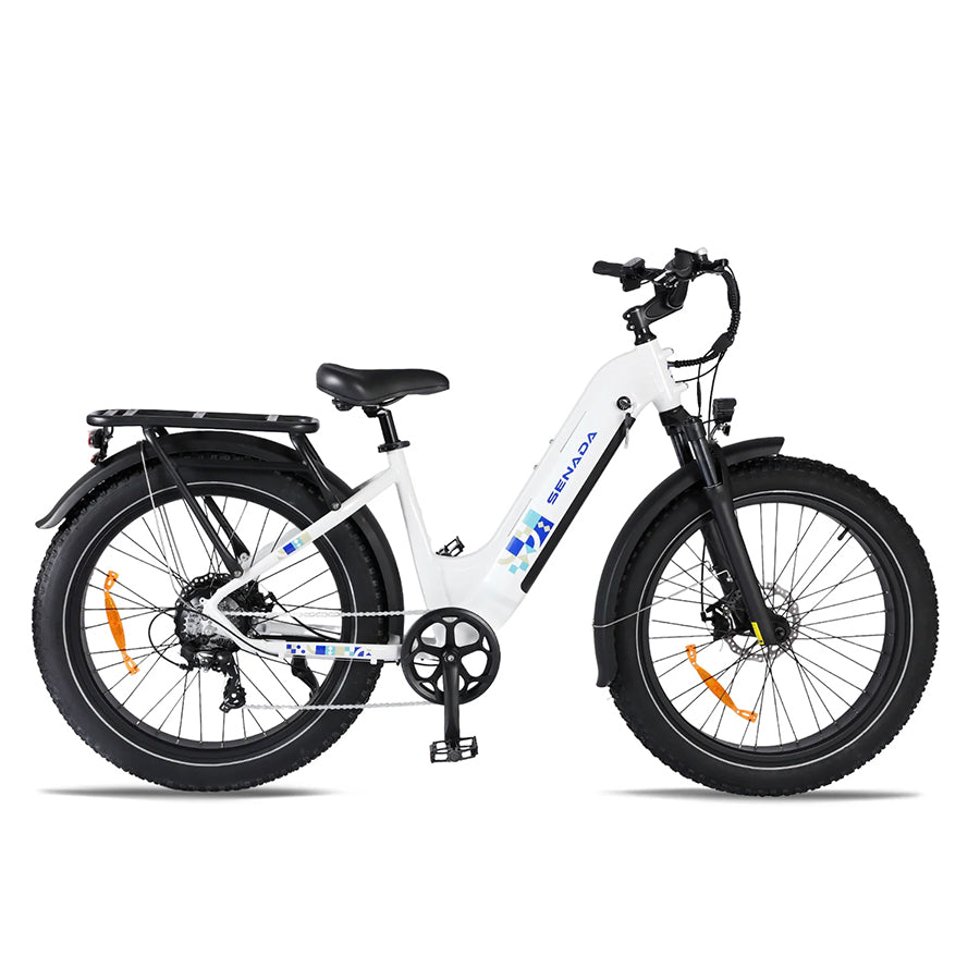 Senada Mayor - Premium Electric Fat Tire All-Terrain Bike - Top Speed 28mph - 750W
