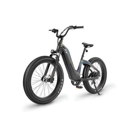 Velowave Grace 2.0 - Step-Through All-Terrain Fat Tire Electric Bike - Top Speed 28mph - 750W