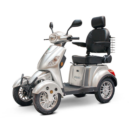 E-Wheels EW-46 - Electric 4-Wheel Mobility Scooter with a Large Captain’s Seat - Top Speed 13mph - 500W