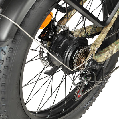 Philodo Falcon - 60V Dual Motor Full Suspension Step-Through Electric Bike  - Top Speed 28mph - 4000W