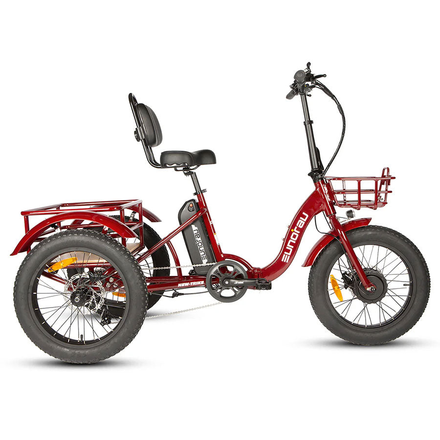 Eunorau New-Trike 2.0 - E-Bike Tricycle - Top Speed 20mph - 500w