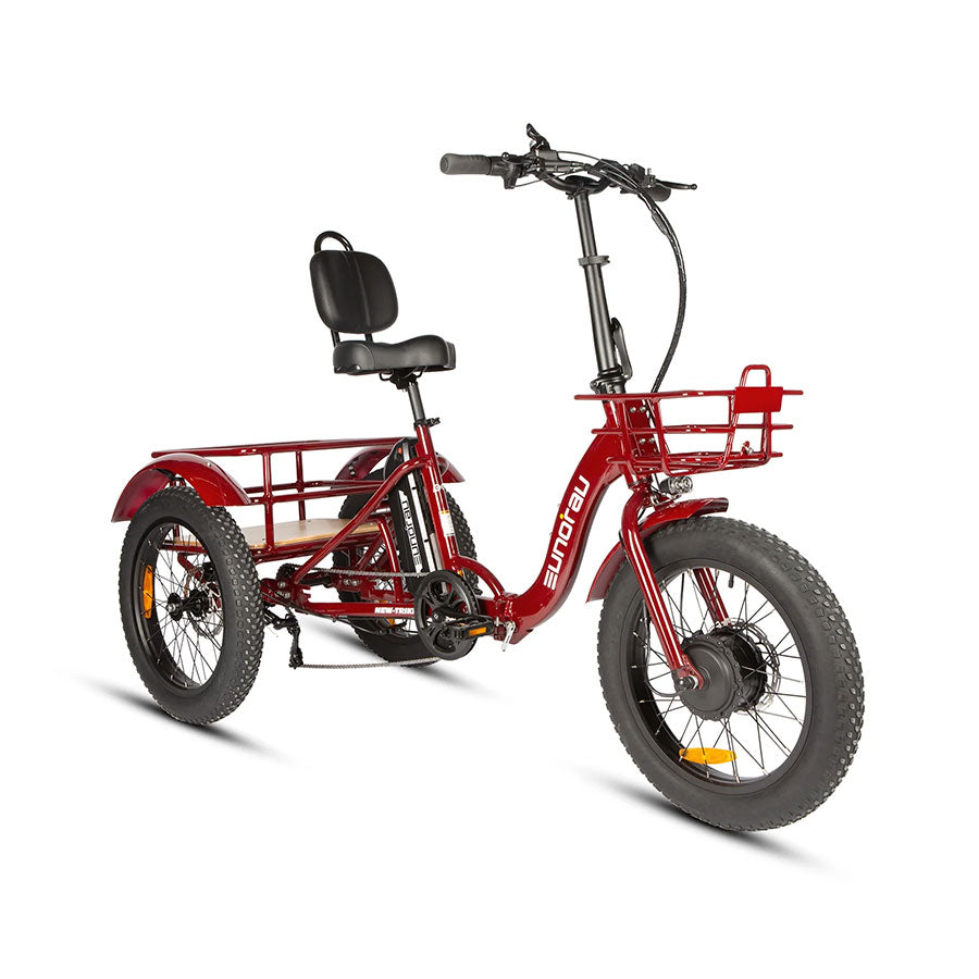 Eunorau New-Trike 2.0 - E-Bike Tricycle - Top Speed 20mph - 500w
