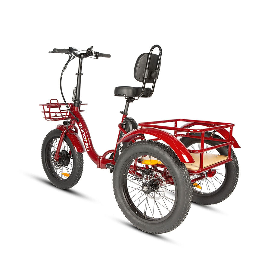 Eunorau New-Trike 2.0 - E-Bike Tricycle - Top Speed 20mph - 500w