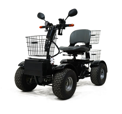 Green Transporter Cheeta Ninja - Electric Mobility Scooter - Top Speed 16mph - 1100W
