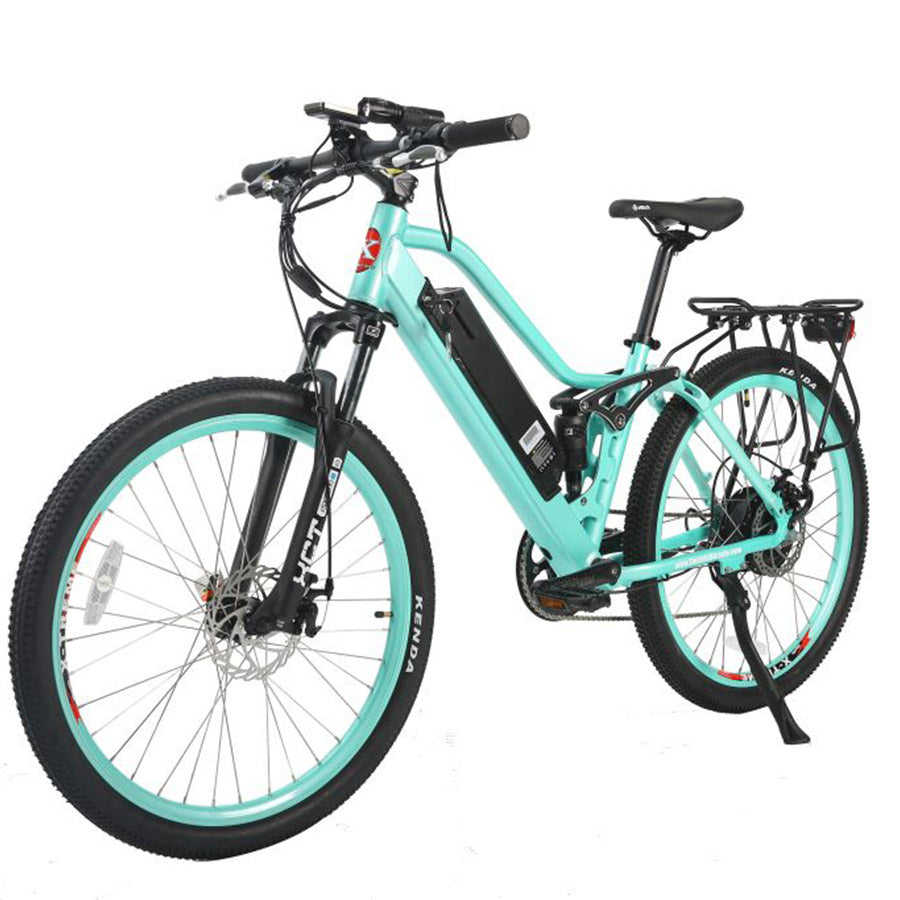 Electric mountain best sale bike top speed