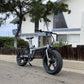 Qualisports Beluga Fat Tire Folding E-Bike with Hub Motor - 500W, Electric bikes, mobility scooters