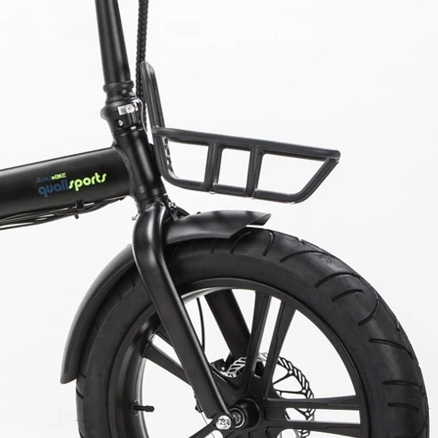 Qualisports Beluga Fat Tire Folding E-Bike with Hub Motor - 500W, Electric bikes, mobility scooters