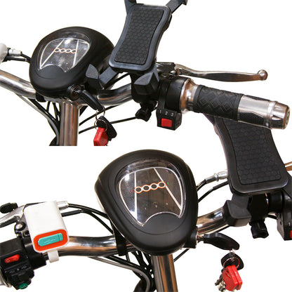 E-Wheels EW-20 3-Wheel Sporty Scooter - 500W - Electric Whispering