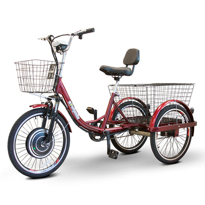 E-Wheels EW-29 3 Wheel Trike with Electric or Pedal Option - 750W - Electric Whispering