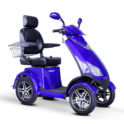 E-Wheels EW-72 - High Performance 4-Wheel Mobility E Scooter - Top Speed 18mph -700W