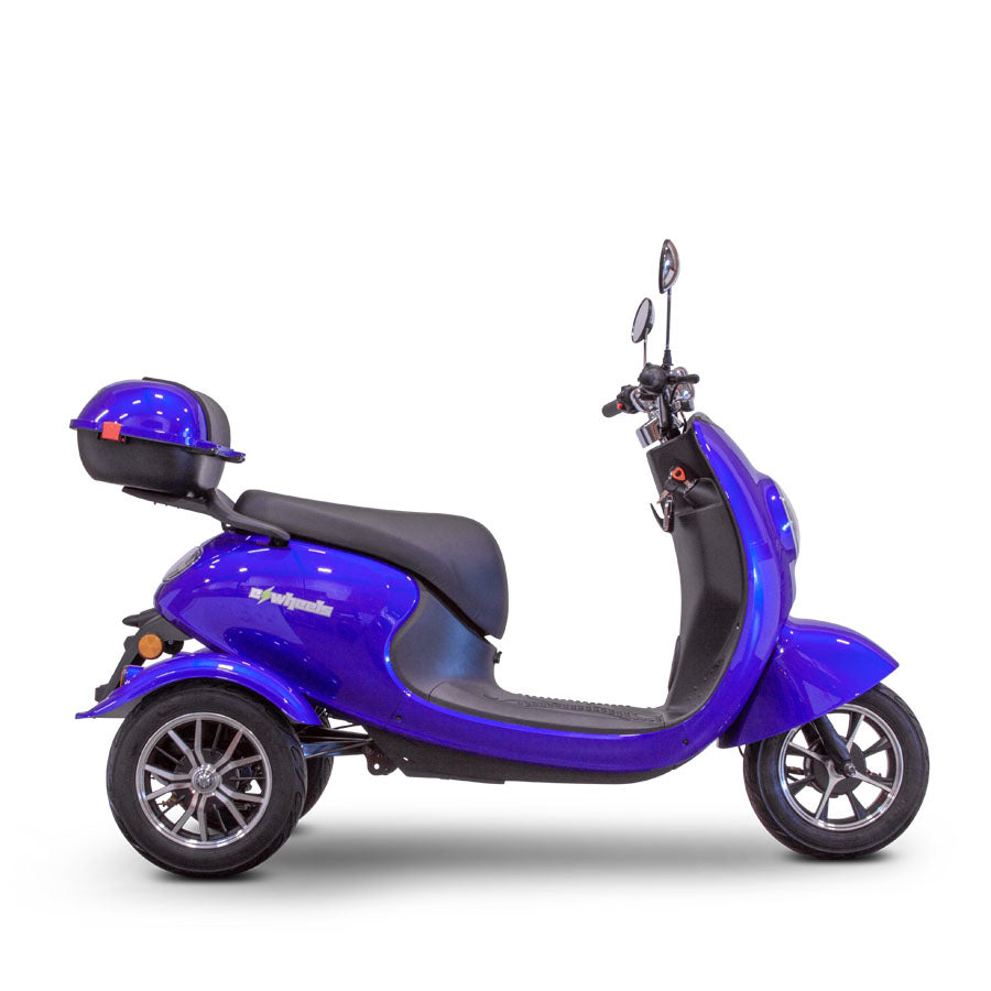 E-Wheels EW-Bugeye - 3-Wheel Moped E-Scooter - Top Speed 15mph - 500W