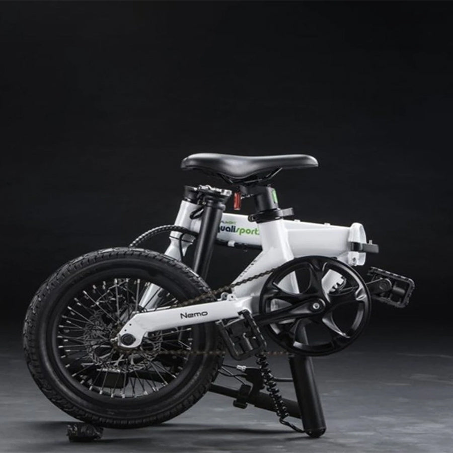 Qualisports Nemo Electric Folding Bike – 250W - Electric Whispering