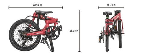 Qualisports Volador Folding E Bike – 350W, Electric bikes, mobility scooters