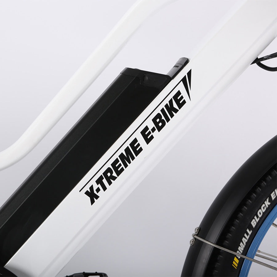 XTreme Catalina Step-Through (Women's Style) - 48-Volt Beach Cruiser E-Bike - Top Speed 25mph - 500W