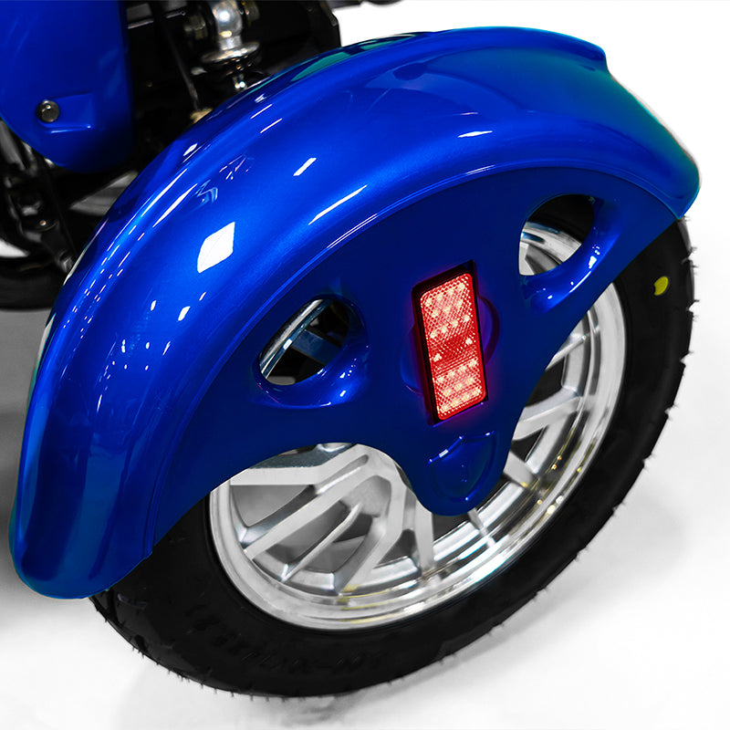 E-Wheels EW-46 4-Wheel Electric Mobility Scooter - Large Captain's Seat - 500W - Electric Whispering