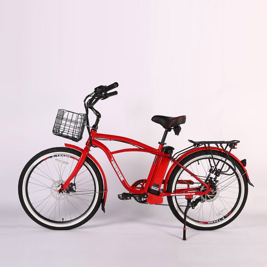 XTreme Newport Elite Max 36 Volt Beach Cruiser Electric Bicycle - 350W, Electric bikes, mobility scooters