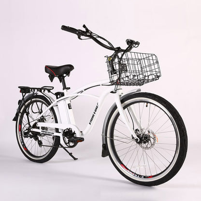 XTreme Newport Elite Max (Men's Style) - 36-Volt Beach Cruiser Electric Bicycle - Top Speed 20mph - 350W